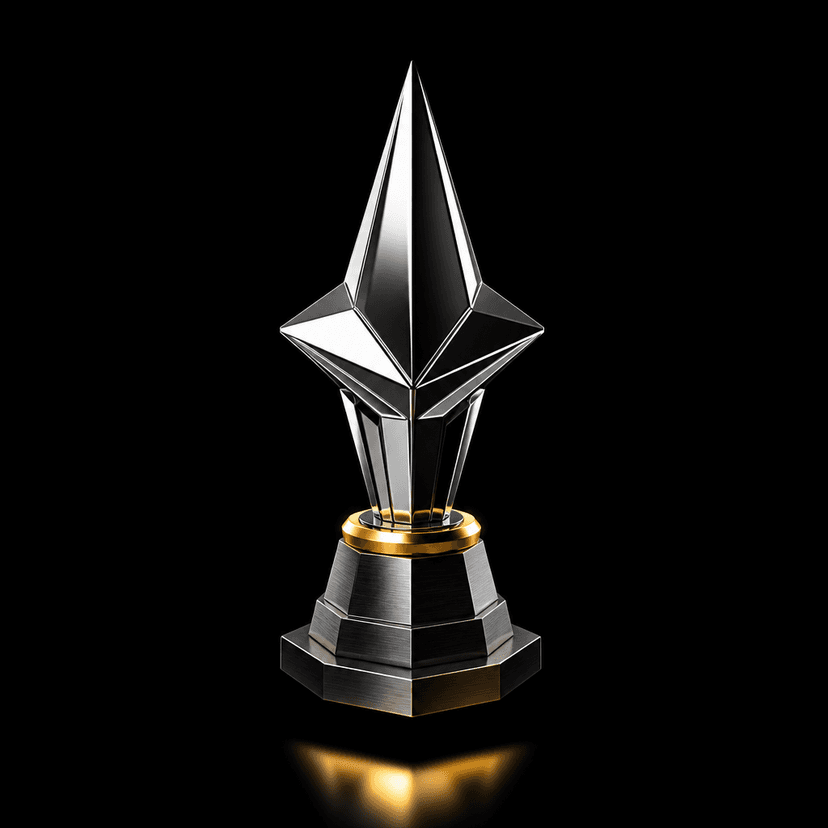 Chrome trophy